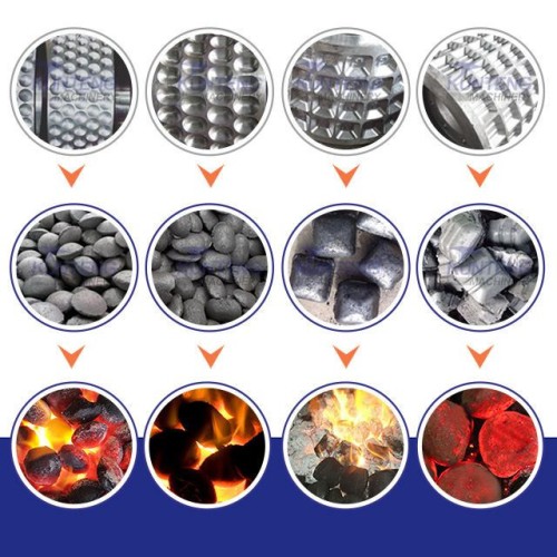 High Pressure Coal Ball Press Machine Coal coke Powder Ball Press Machine Coal Pressing Ball Production Line Equipment