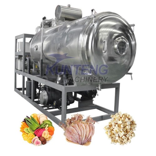 Industrial vacuum freeze dryer fruit seafood freeze dryer multifunctional dairy freeze dryer equipment