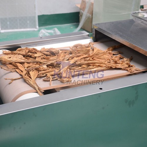 CE Microwave for Drying Leaf Dryer Herbs Tunnel Drying Machine Scented Tea Microwave Blanching Drying Equipment