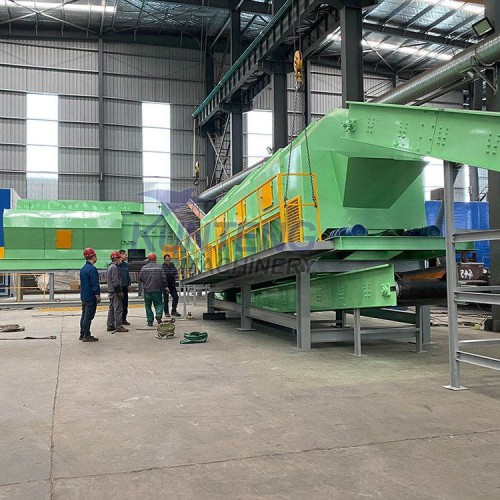 Construction Waste Landfill Site Treatment Municipal Solid Waste Sorting Machine Decoration Waste Sorting Machine