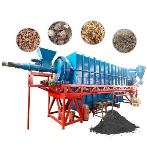 Smokeless Cashew Nuts Charcoal Making Machine Pistachio Shell Charcoal Making Kiln Coconut Shell Carbonization Machine
