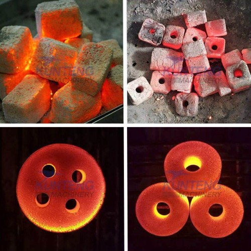 Wood Coconut Shell Sawdust Hookah Charcoal Briquette Machine Production Line Hookah Shisha Charcoal Making and Packing