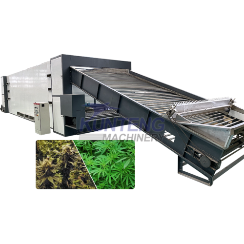 Mesh belt grass dryer fruit dryer multi-layer mesh belt fruit and vegetable dryer tea drying equipment