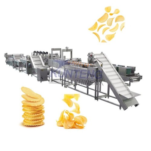 Stainless Steel French Fries Processing Line French Fried Potatoes Production Line Intelligent French Fries Equipment