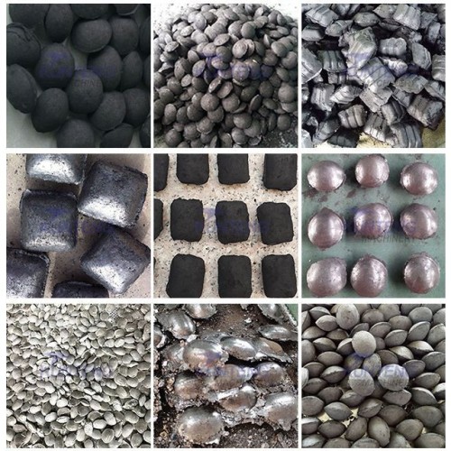 High Pressure Clean Coal Ball Press Machine Coal Ball Egg Forming Machine Smokeless Coal Powder Ball Making Equipment