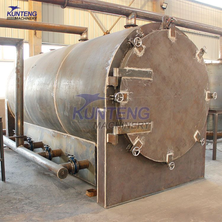 Bamboo carbonization furnace sawwood stick carbonization equipment wood carbonization furnace charcoal making machinery