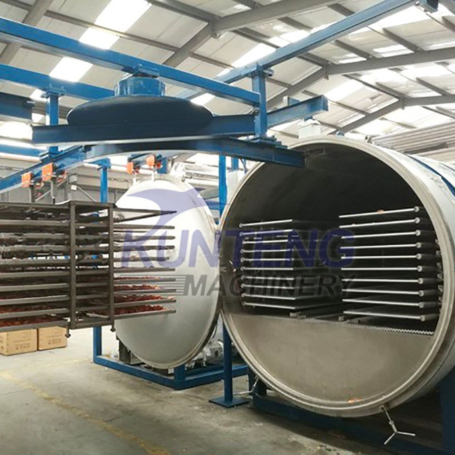 Automatic Freeze Dryer Machine for Freeze Dried Fruit Meat Fish Pet Food Vacuum Lyophilization Machine