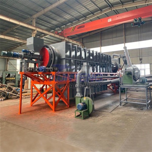 Smokeless Cashew Nuts Charcoal Making Machine Pistachio Shell Charcoal Making Kiln Coconut Shell Carbonization Machine