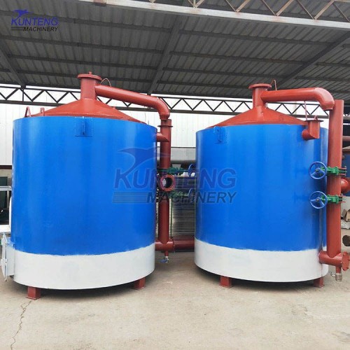 Automatic Eco-Friendly hoisting carbonization furnace rice husk coconut shell activated carbon manufacturing machine