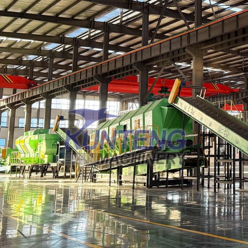 Post-War Reconstruction Equipment Building Rubble Concrete Waste Recycling Machines Demolition Waste Disposal System