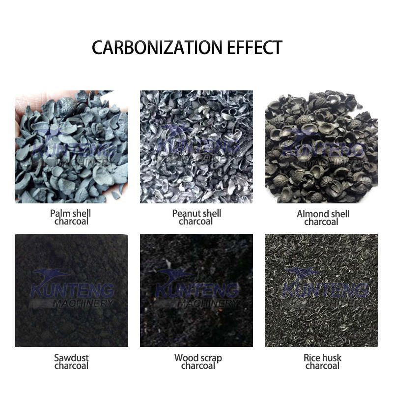 Biochar Briquettes Making Machine Coconut Coal Machine Full Line Charcoal Production Equipment