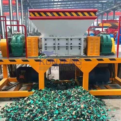 Garbage shredding machinery cardboard plastic metal shredder garbage recycling machinery