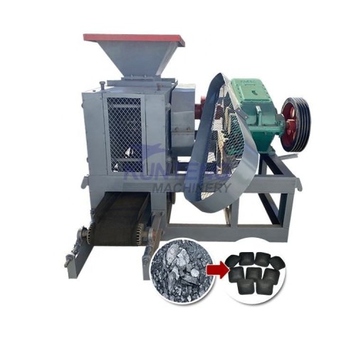 High Pressure Hydraulic Forcing Input Dry Mineral Powder Ball Shape Briquetting Machine Coal coke Press Machine