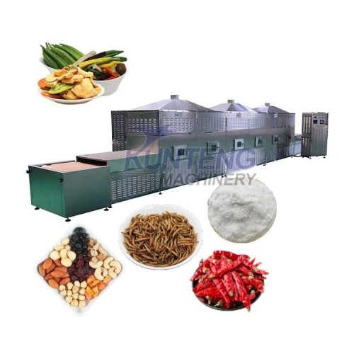 High Efficiency Source Larvae Drying Microwave Dryer Machine for Drying and Sterilization Machine