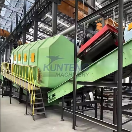 Turnkey Project Municipal Solid Waste Recycling Machine Waste Separator Waste Treatment Machinery