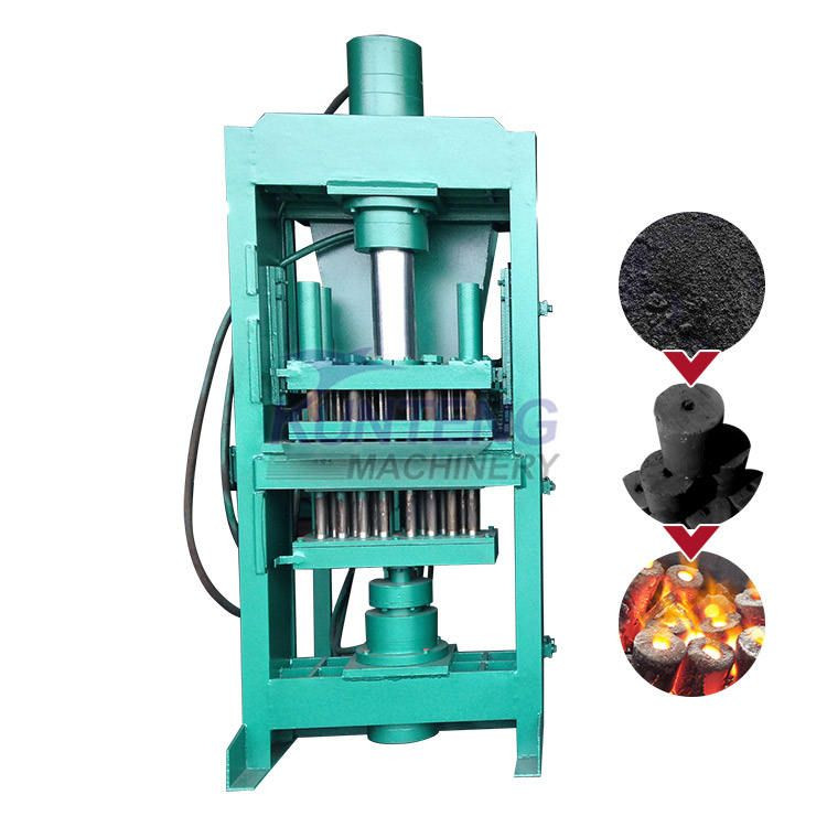 Automatic Coconut Charcoal Hydraulic Press Machine Sawdust Charcoal Briquette Machine Biomass Charcoal Briquette Machine