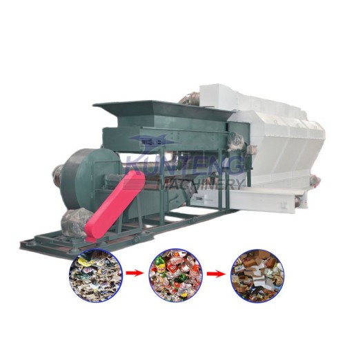 Garbage recycling sorting machine lightweight garbage air sorting machine household garbage sorting line