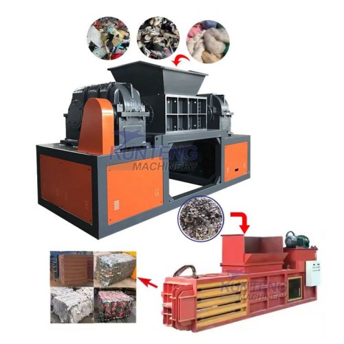 Industrial Waste Shredder Machine Textile Cotton Fabric Waste Clothing Recycling Shredder Machine
