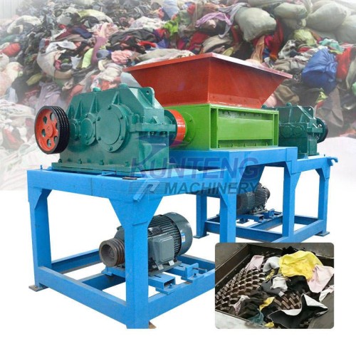 Industrial Waste Shredder Machine Textile Cotton Fabric Waste Clothing Recycling Shredder Machine