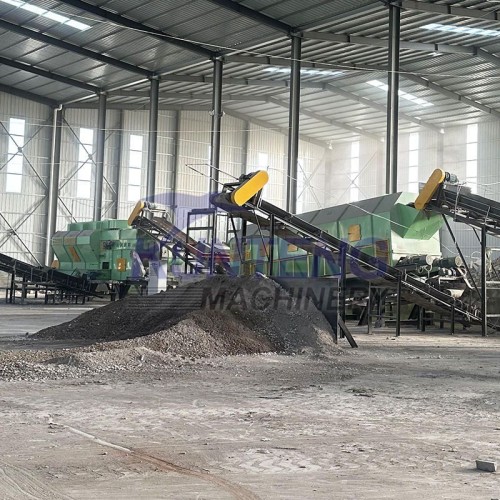 Construction waste sorting machine building demolition concrete waste recycling factory machines
