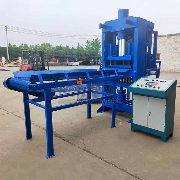 Automatic Hydraulic Charcoal Briquette Equipment Powder Material Forming Machine