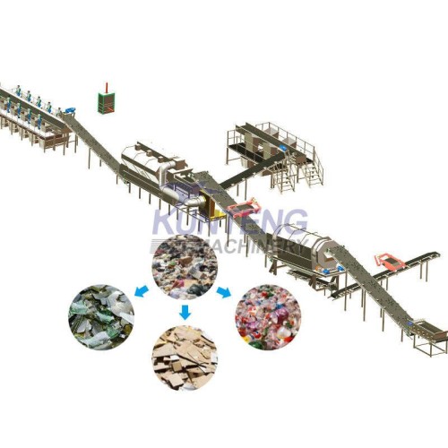 MSW Sorting Line Machine for Separating Waste Garbage Treatment Machine