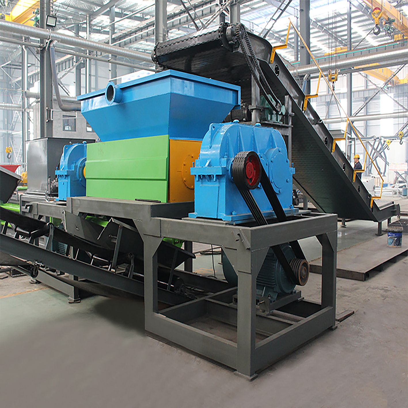 High Efficient Waste Shredder Machine Crusher Waste Shredder Machine