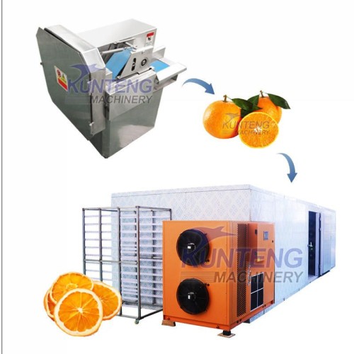 Industrial Citrus Dryer Orange Slice Fruit Tea Drying Room Orange Slice Drying Complete Set of Equipment
