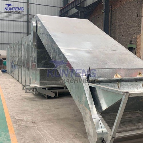 Complete Chain-type Drying Equipment Set Star Anise Curcuma Belt Drying Machine Spice and Grass Fruit Drying Machine