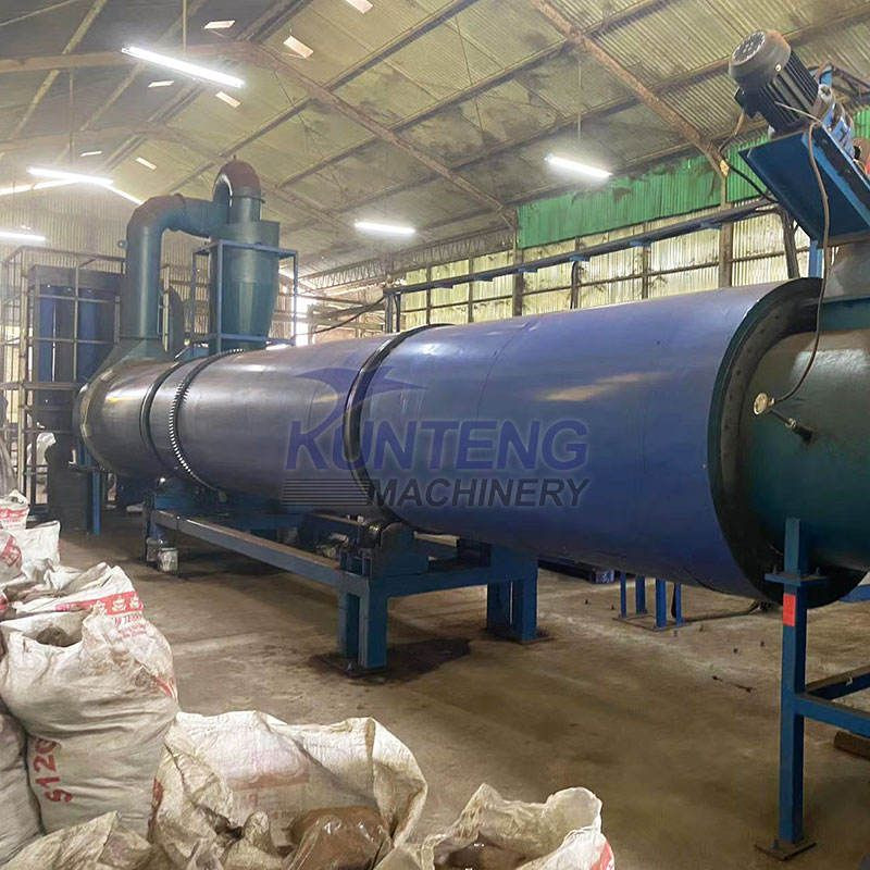 Industrial large particle dryer ore sediment drying equipment large capacity continuous dryer
