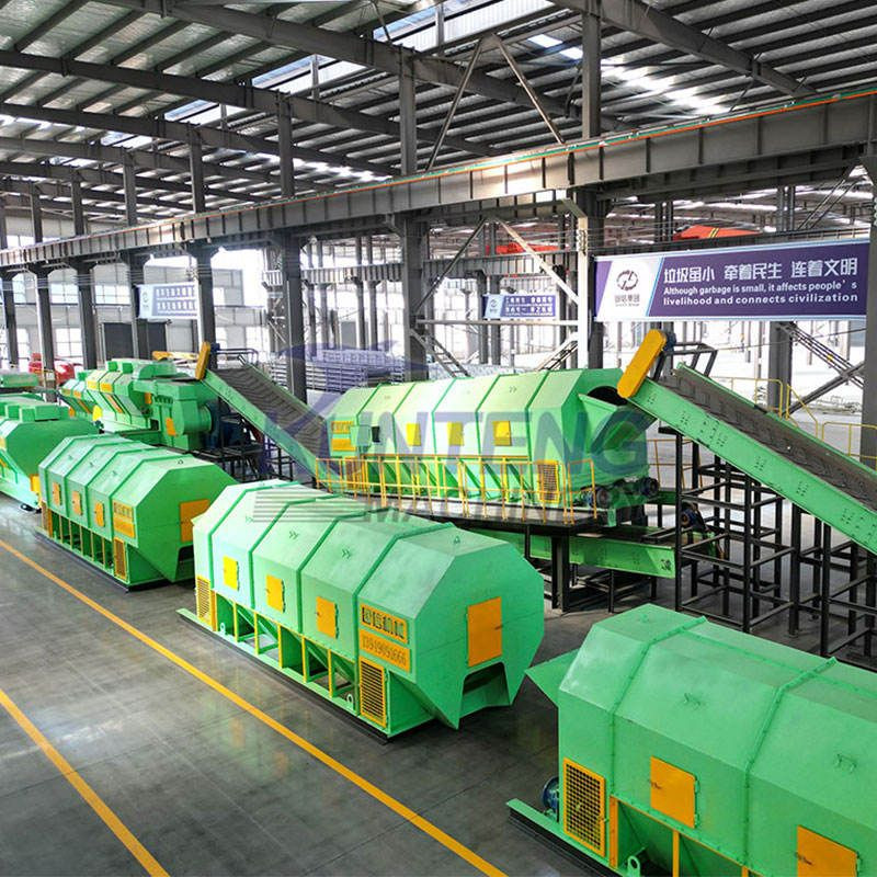 Municipal Waste Recycling Sorting Plant Household Waste Sorting Machine Waste to Rdf Fuel Power Generation Equipment