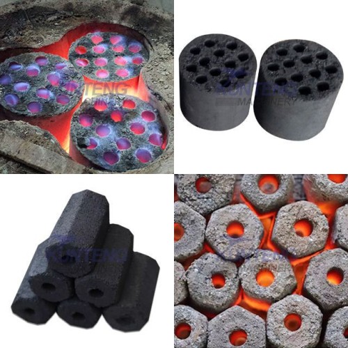 Charcoal Briquette Production Line Coal Compress Briquette Machine