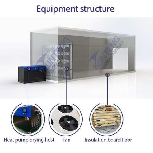 Multi functional fruit dryer vegetable tea tray dryer meat product drying equipment heat pump dryer