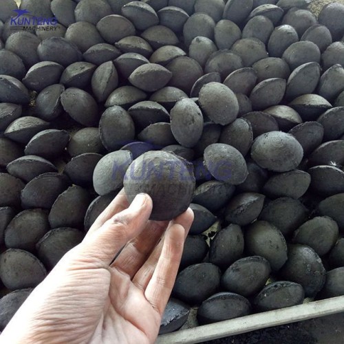 Wood Briquette Machine Coconut Shell Factory Charcoal Machine Calcium Carbonate Oval Ball Shape coke Press Machine