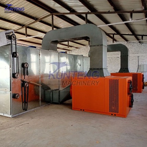 Hemp dryer grass dryer multi-layer mesh belt spice drying equipment continuous industrial product dryer