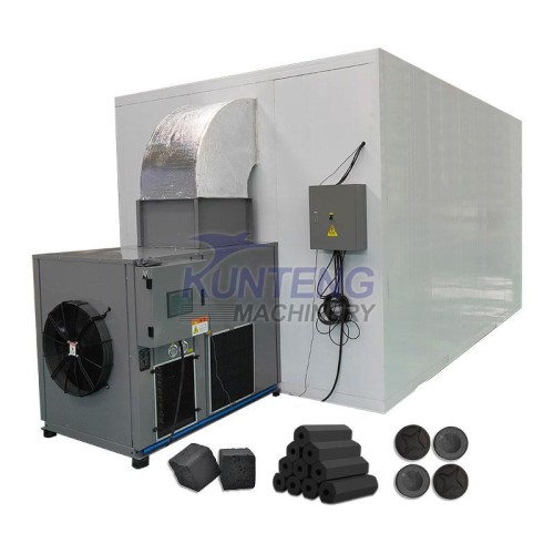 Industrial coal drying oven large capacity drying equipment charcoal dryer heat pump tray dryer