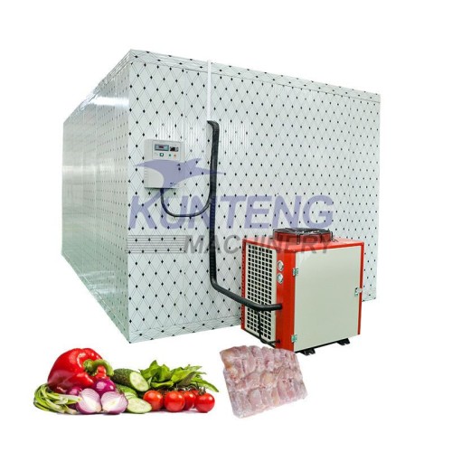 Wall Mounted Refrigeration Unit Freezer Cold Storage Room Walk in Cooler and Freezer Warehouse Equipment