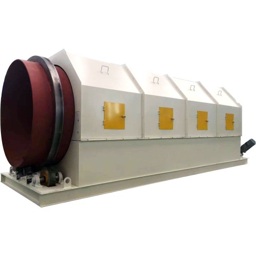 Electric Waste Trommel Screening Machine Screen Solid Waste Sorting Equipment