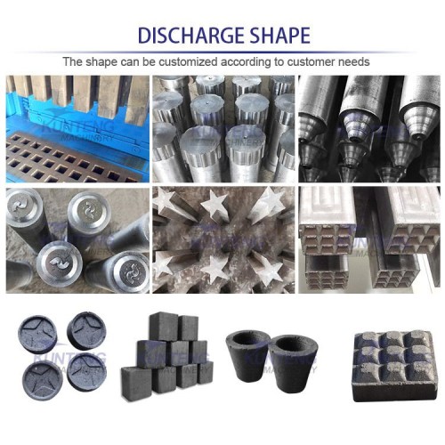 Hydraulic Charcoal Forming Machinery Hookah charcoal Seedling Block Pressing Machine Coal Forming Machine