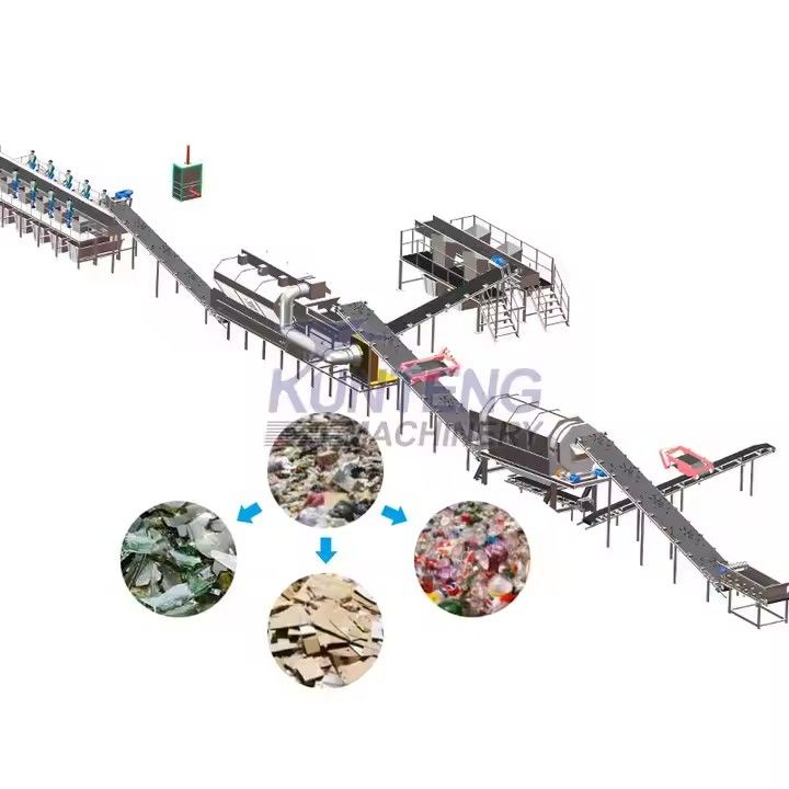 Large Metal Waste Shredder Industrial Waste Appliances Crushing Machine Waste Cardboard Boxes Shredder Equipment