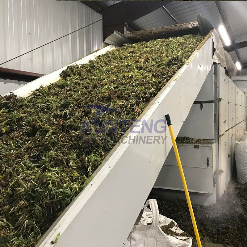 Hemp dryer grass dryer multi-layer mesh belt spice drying equipment continuous industrial product dryer