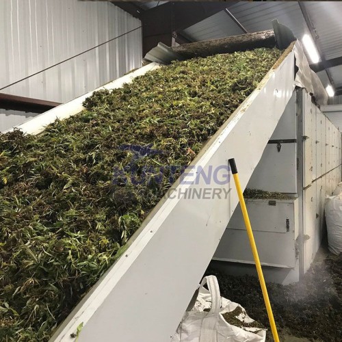 Hemp dryer grass dryer multi-layer mesh belt spice drying equipment continuous industrial product dryer