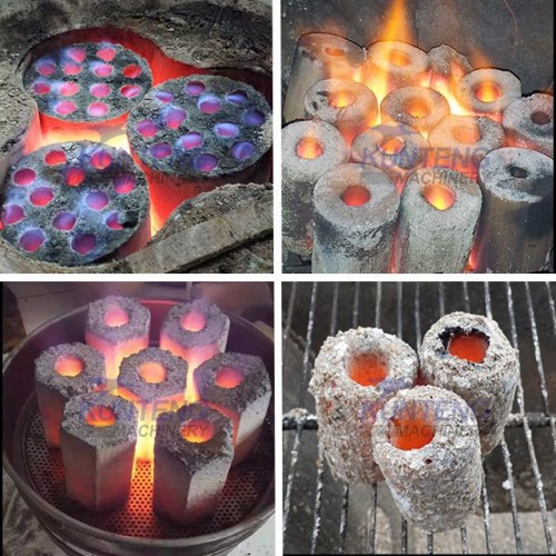 Charcoal Briquette Machine Barbecue Charcoal Punching Press Machine