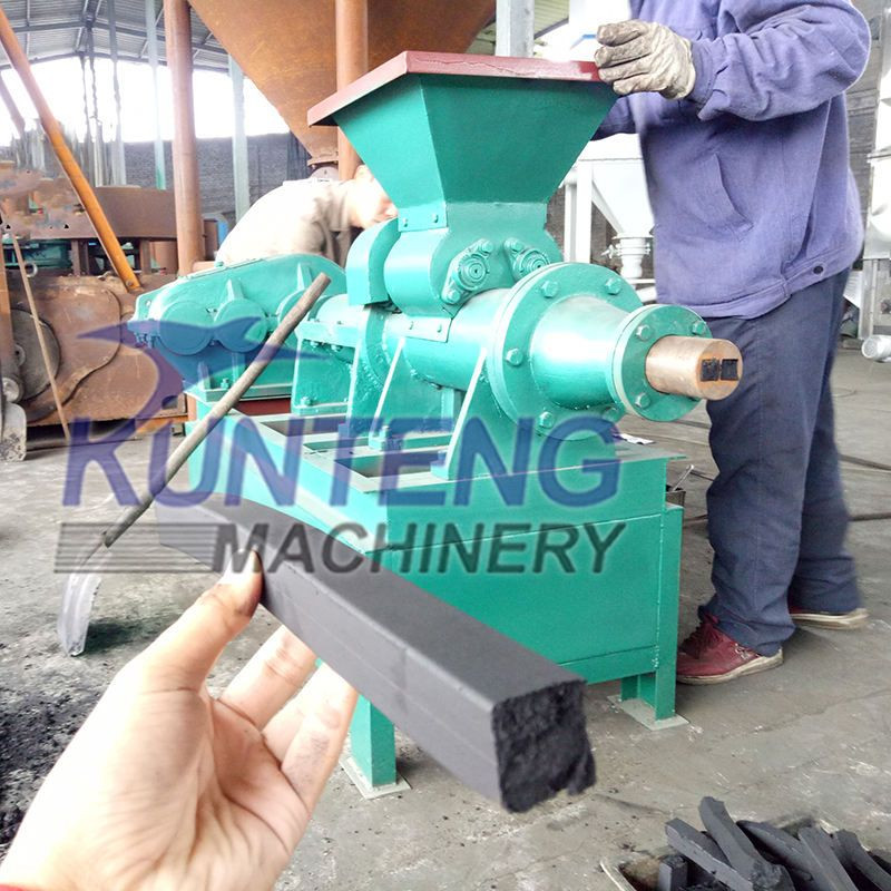 Coal rod extrusion machinery automatic rod-shaped charcoal extruder automatic coal rod manufacturing machine