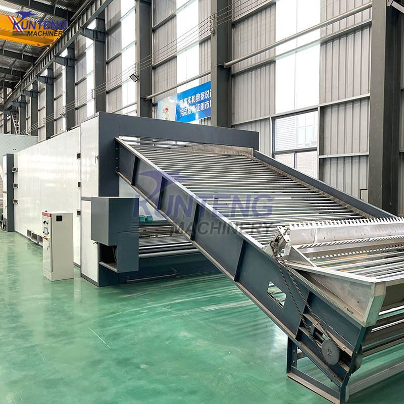 High Yield Continuous Mesh Belt Dryer for Food Sea Cucumber Dryer Small Fish Shrimp Drying Machine