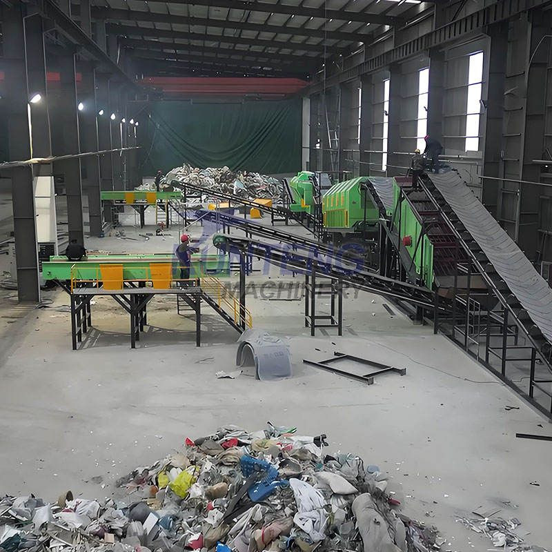 Construction Waste Landfill Site Treatment Municipal Solid Waste Sorting Machine Decoration Waste Sorting Machine