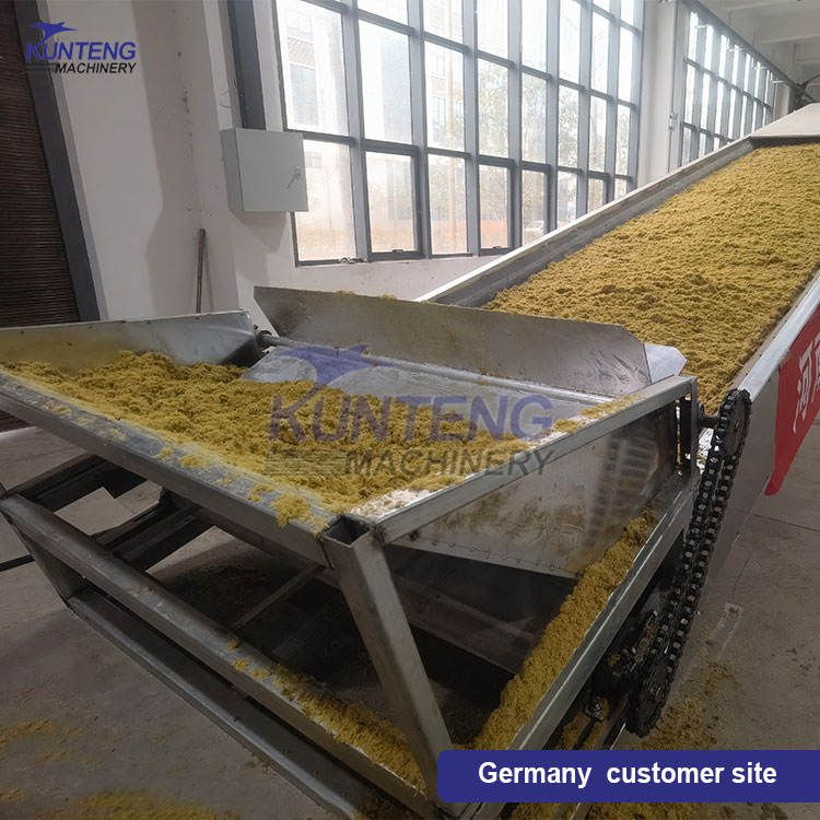 Complete Chain-type Drying Equipment Set Star Anise Curcuma Belt Drying Machine Spice and Grass Fruit Drying Machine