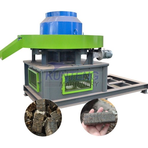 New Energy Waste Fabric Recycling Fuel Briquetting Machine, Waste Fabric RDF Combustion Briquetting Production Line Equ