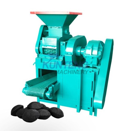 Carbon powder ball pressing machine carbon block forming equipment automatic smokeless carbon manufacturing machine