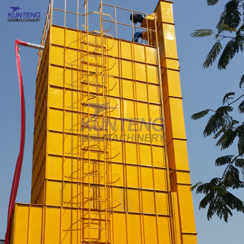 New Vertical Grain Cereal Dryer Wheat Buckwheat Dehydration Machine Hot Air Circulation Grain Cereal Drying Tower